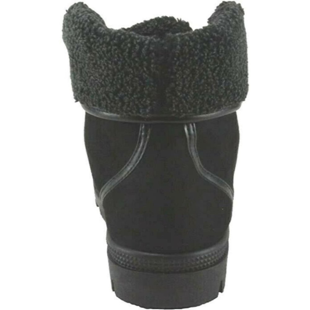 Refresh Women's Evan-01 Faux Suede Cap-Toe Flip-top Ankle Boots Size 10 - Picture 7 of 16